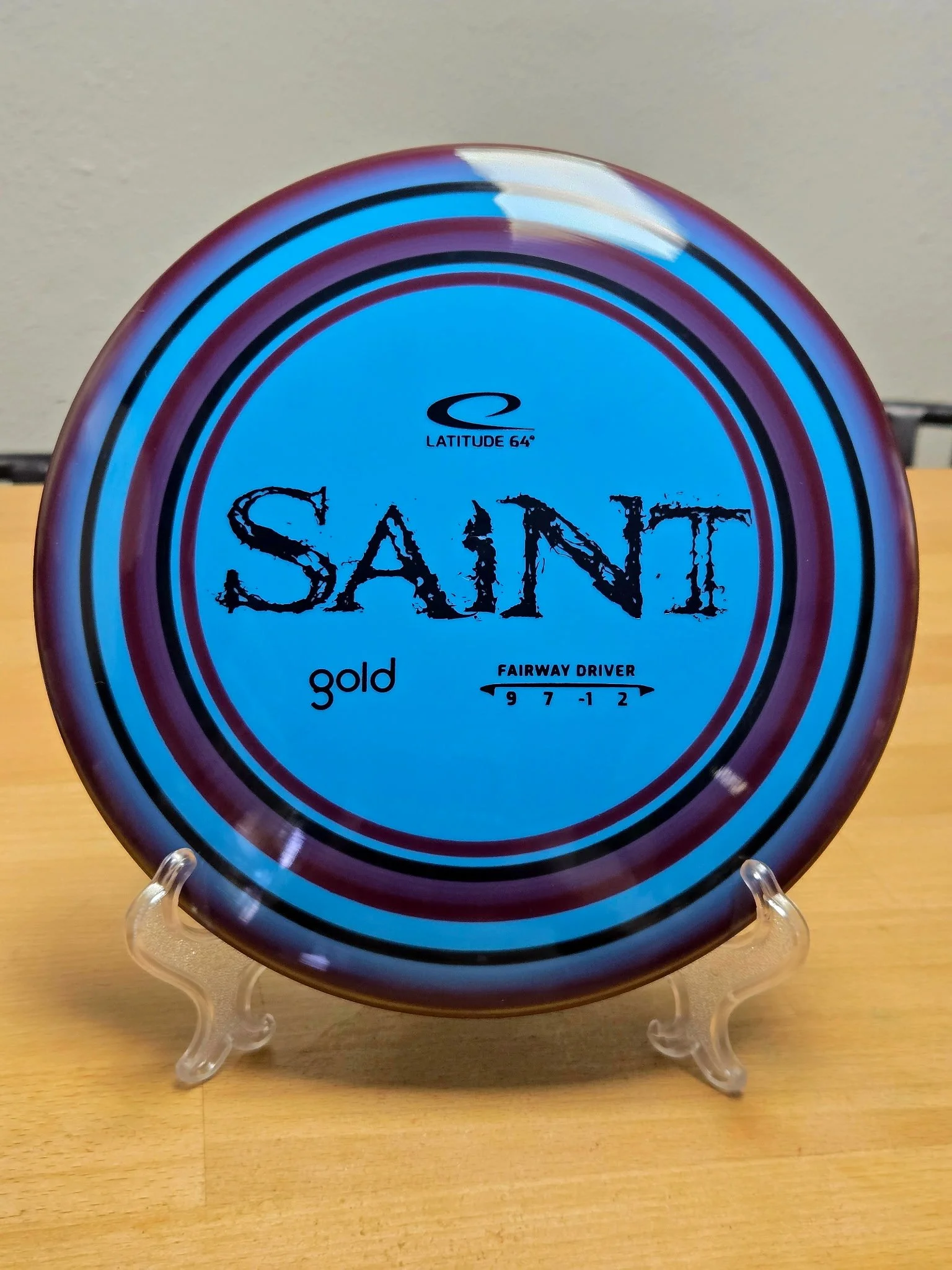 "Blueberry" Gold Saint