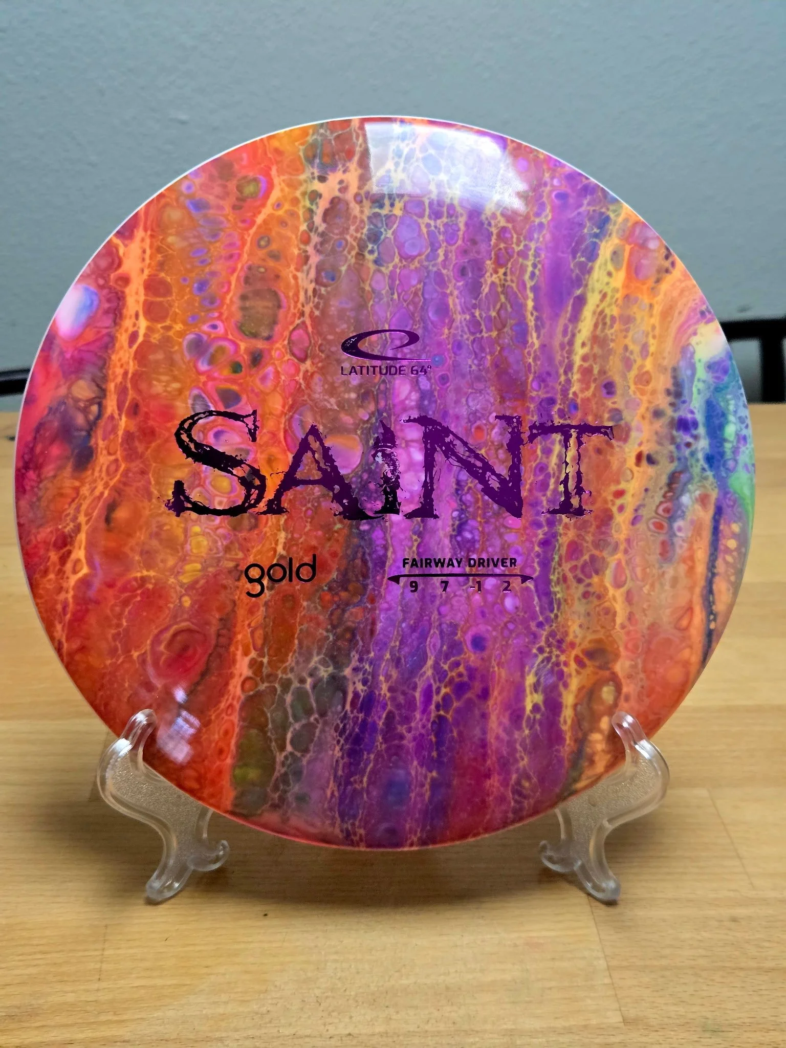 "Wyrm Scale" Gold Saint