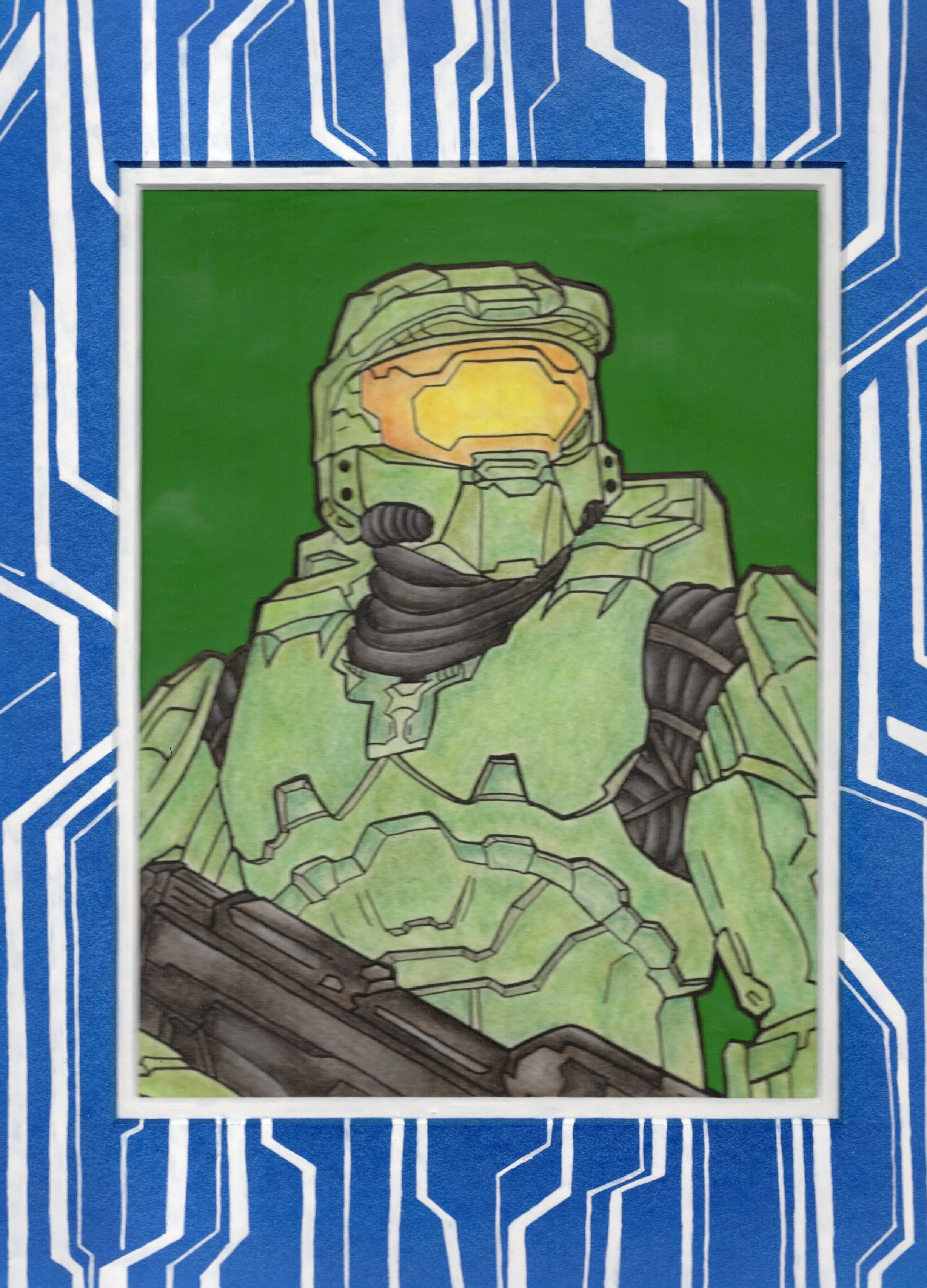 Master Chief with Border