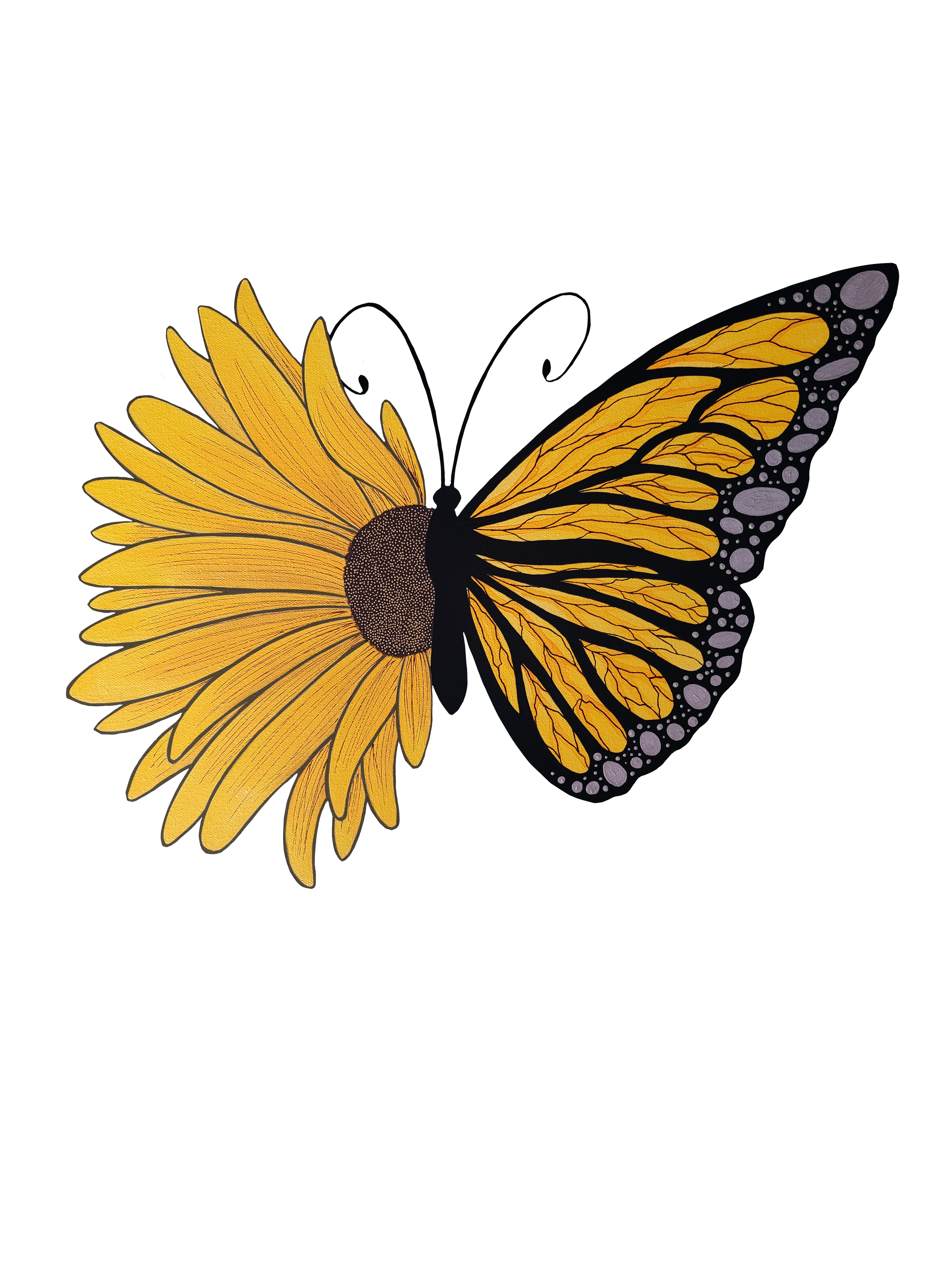 Sunflower Butterfly