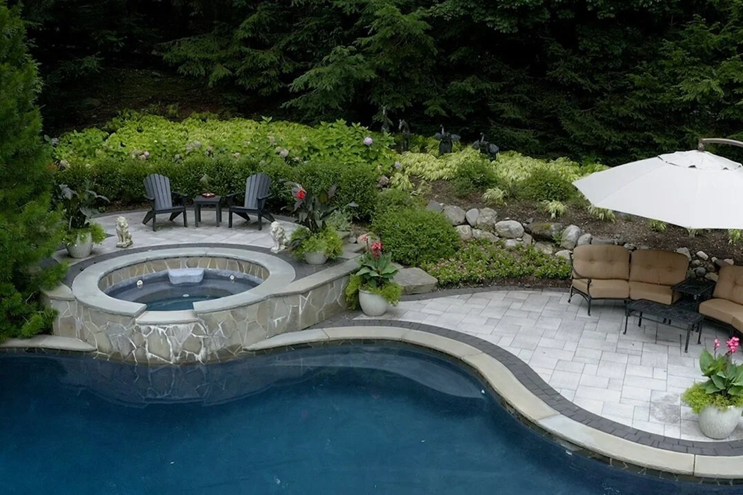 Top quality concrete pool in Wyckoff, NJ