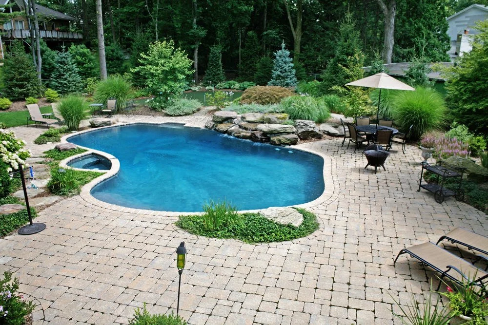 Beautiful inground pool in Ridgewood, NJ