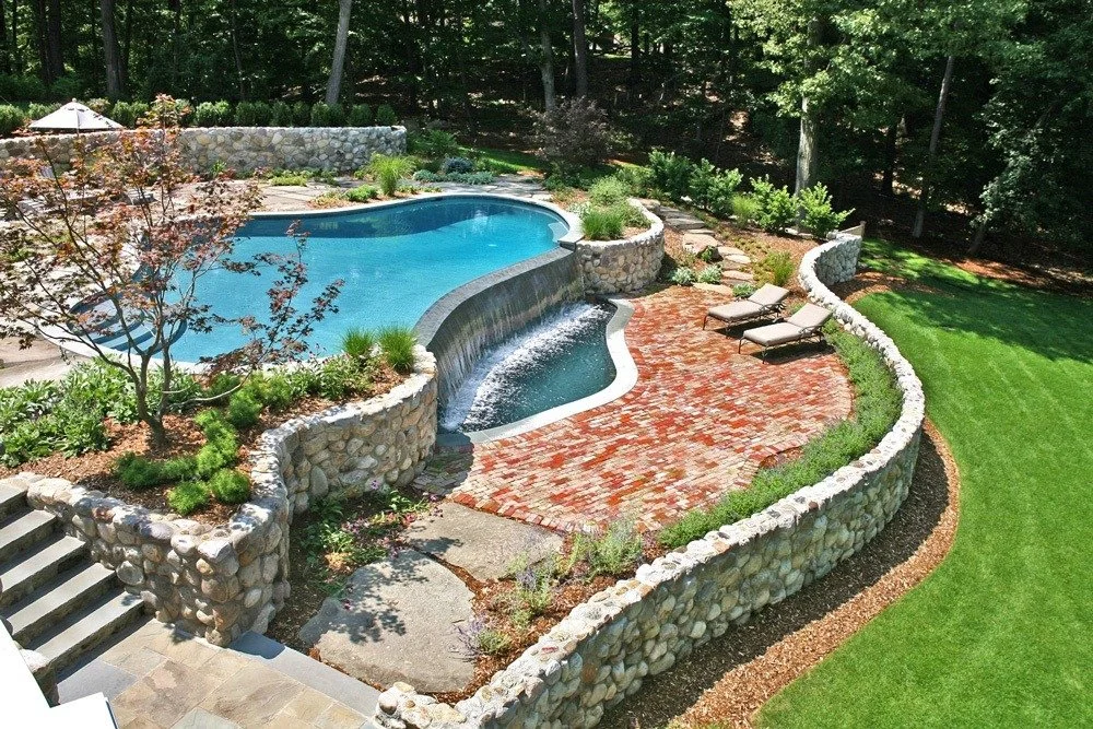 Beautiful inground pool in Ridgewood, NJ