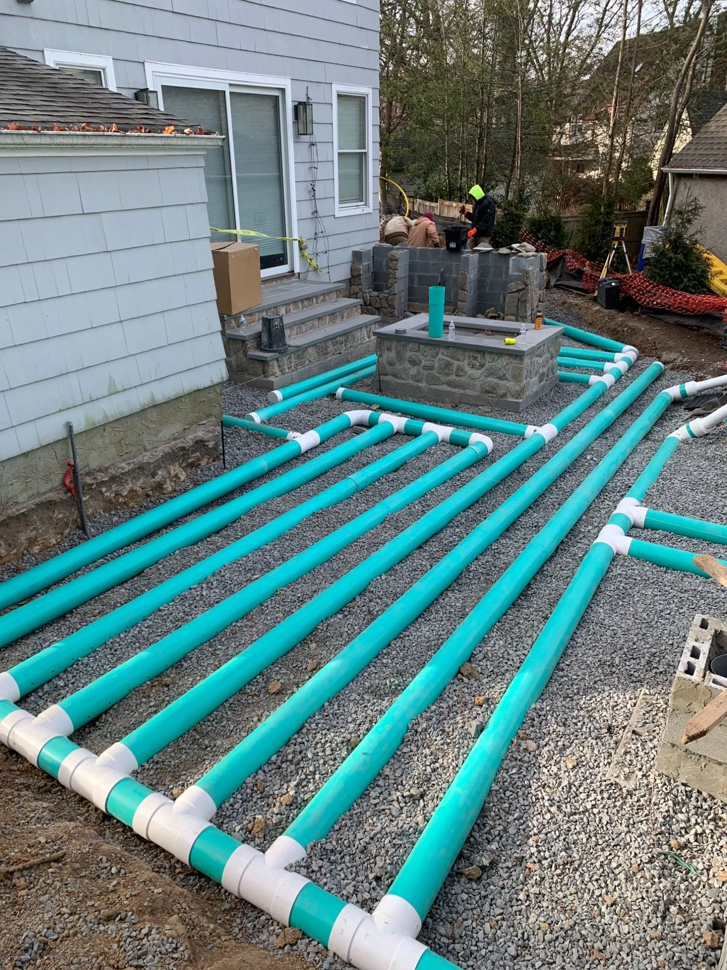 Trench preparation for residential Drainage & Sitework in Ridgewood, NJ