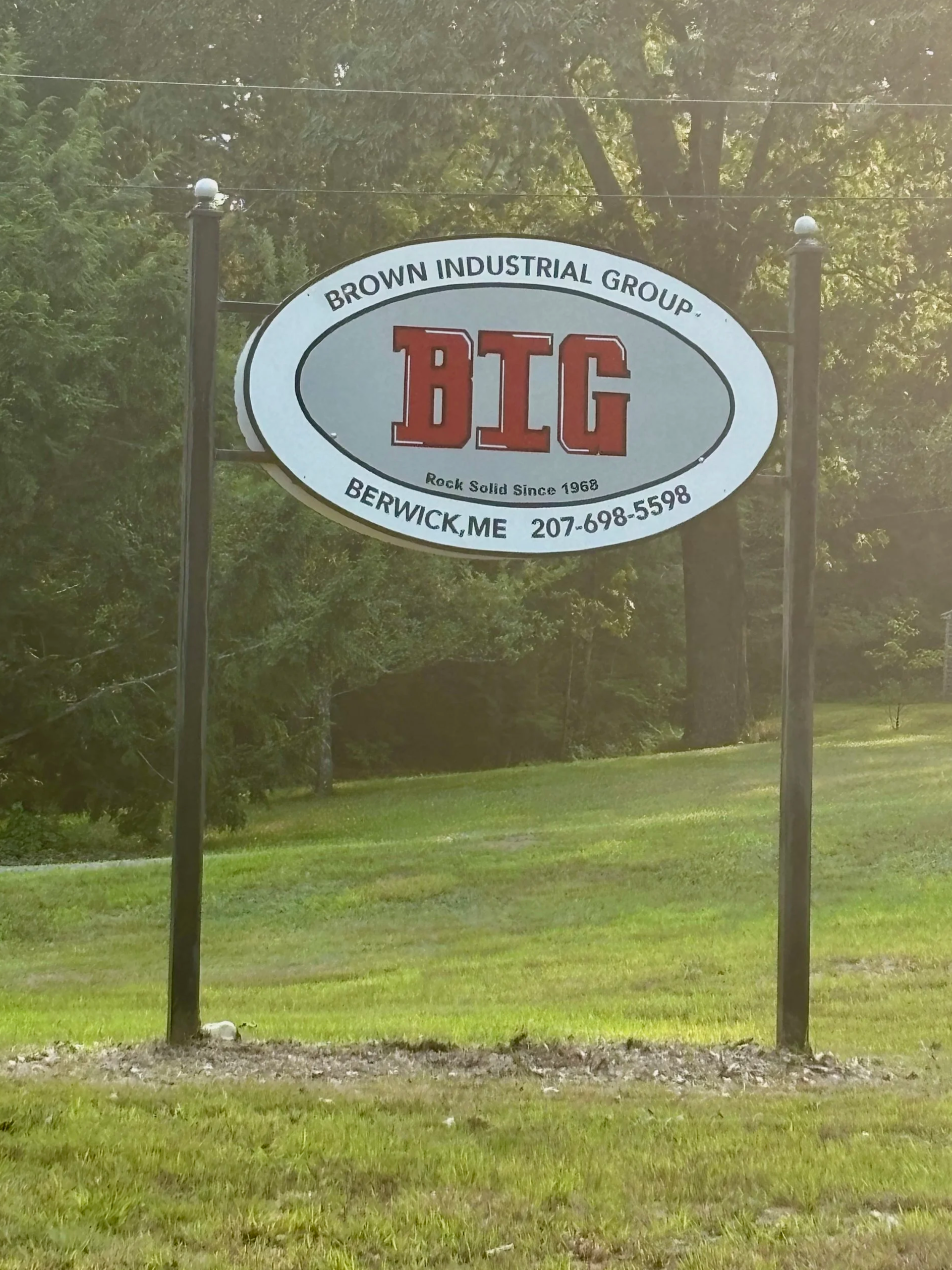 Brown Industrial Co. Sign