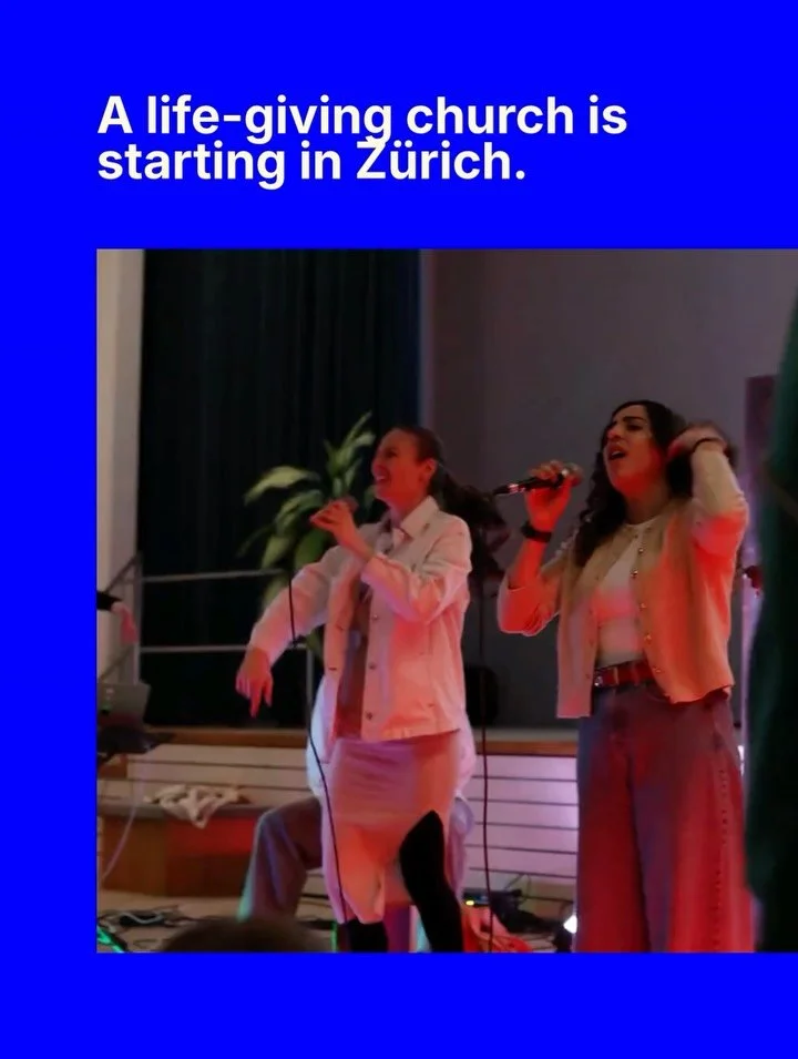 A life-giving church is starting in Z&uuml;rich, a place where people grow in faith, encounter God&rsquo;s presence, and find family.

Our vision is to strengthen people through faith in Jesus. 
To build a community centered on His presence.

Join ou