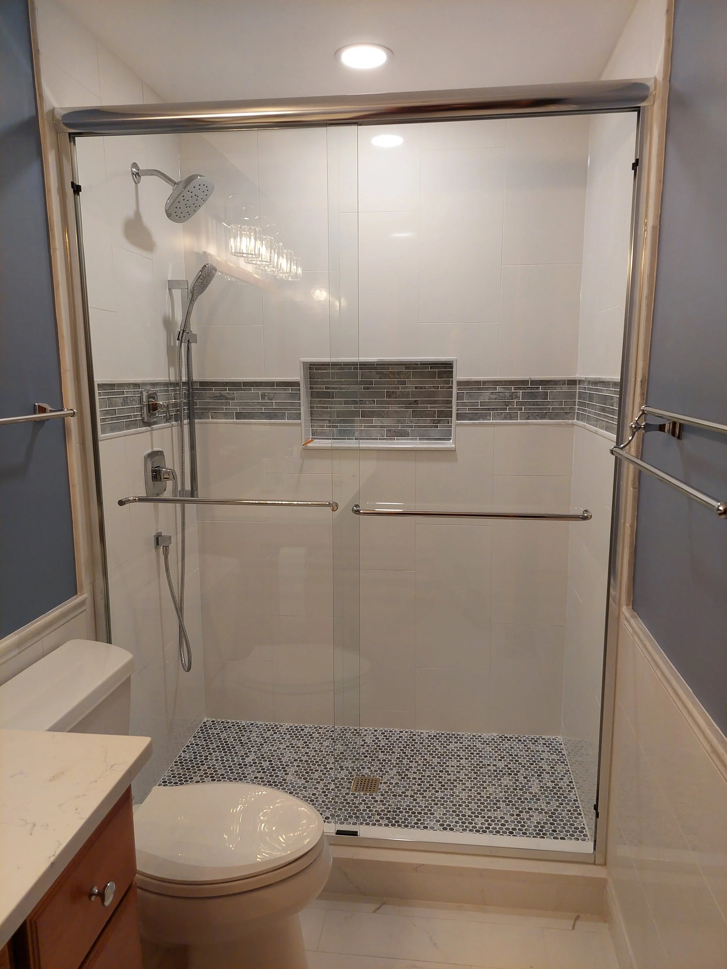 Typical Bypass shower door