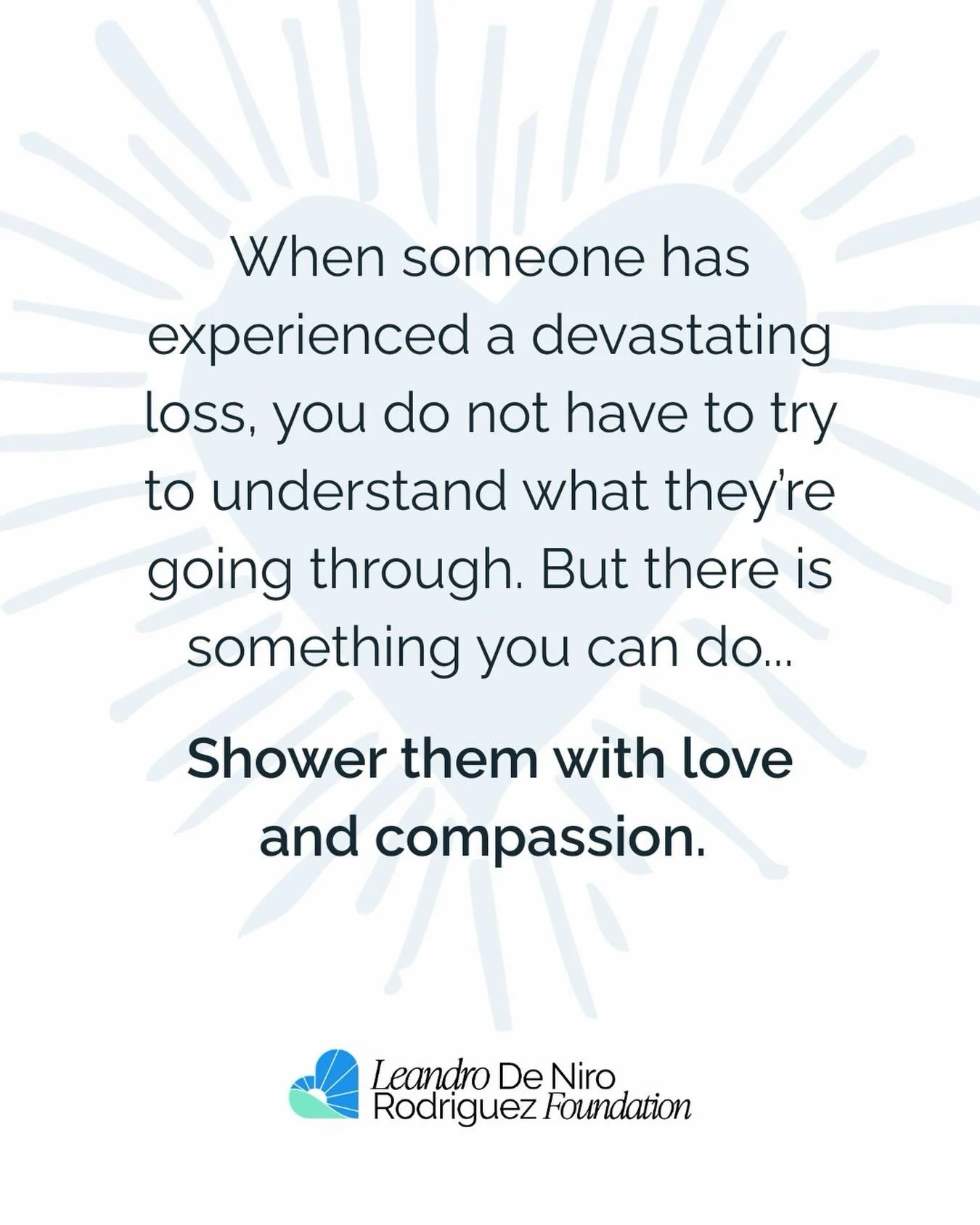 The Leandro De Niro Rodriguez Foundation is keeping Mary Cosby and her family in our prayers, along with every family carrying this kind of pain.

The world has just learned the heartbreaking news that @mary_m_cosby lost her son, Robert Cosby Jr., af