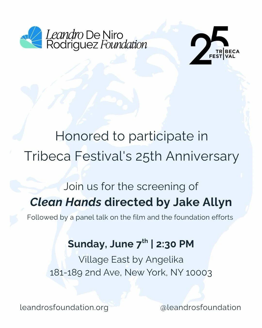 No parent is prepared for the moment addiction enters their family. But there is solidarity in hearing these stories. 

The Leandro De Niro Rodriguez Foundation is honored to be at the Tribeca Film Festival this Sunday for the screening of &ldquo;Cle