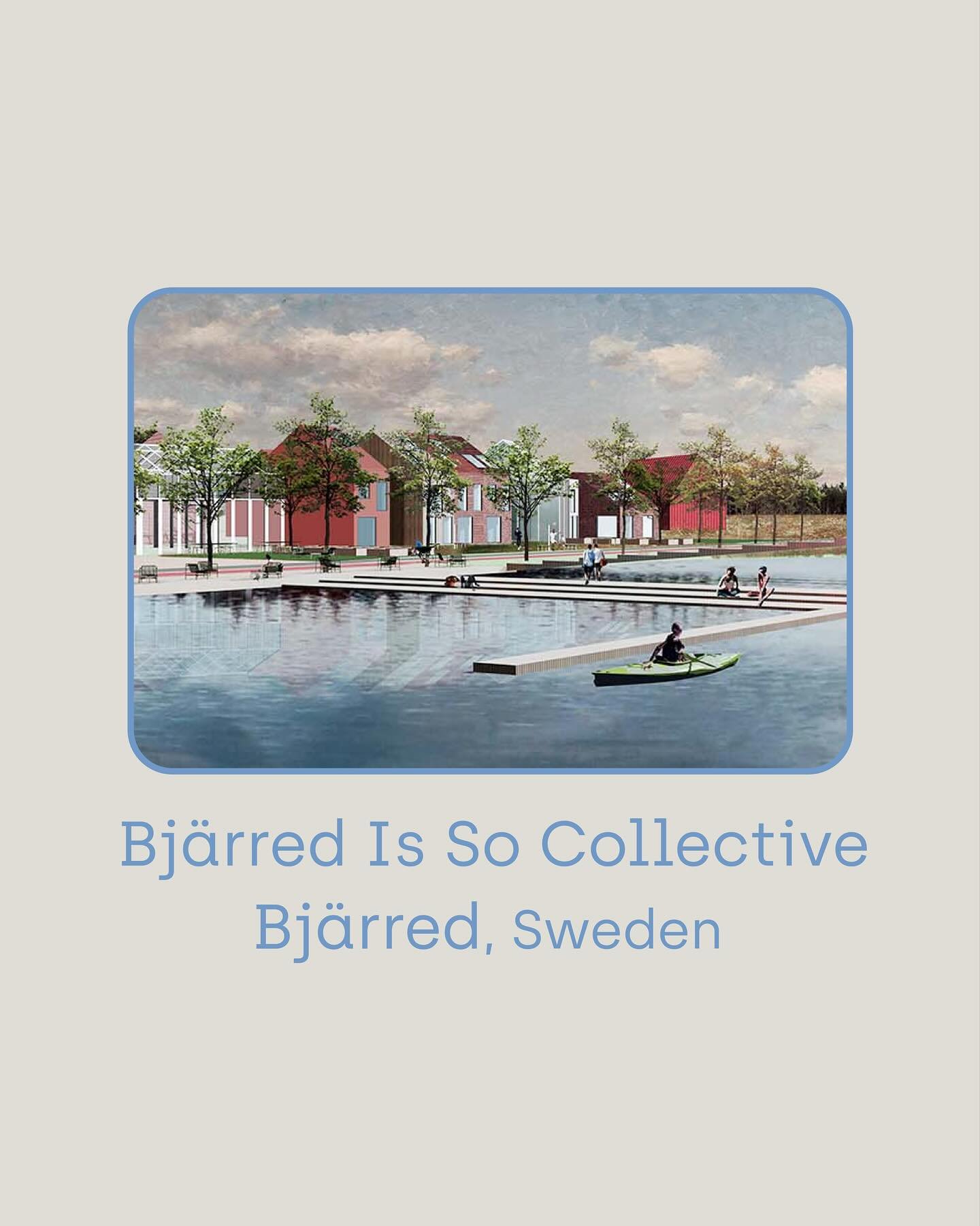 The proposal earned third place in an international competition featuring over 100 teams from around the globe in 2018. Bj&auml;rred is nestled amidst breathtaking natural landscapes&mdash;rivers, wetlands, coastline, farmland, and forests. At both r
