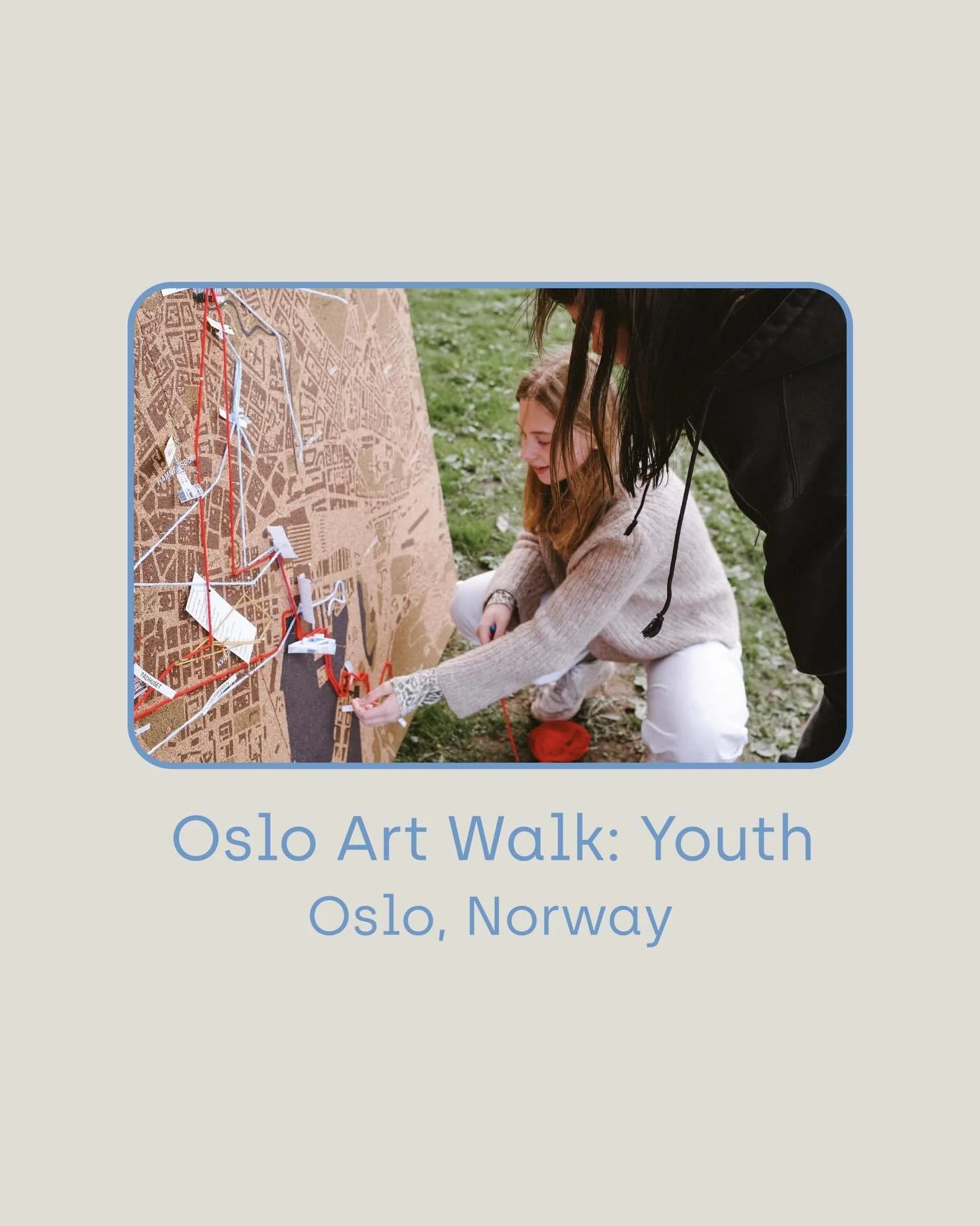 OKL:UNG (Oslo Artwalk Youth) ✨
A youth-driven art project shaping a new kind of art walk through Oslo &mdash; created with young people, for young people.

From 2020&ndash;2021, Edit led the project together with @tegnerforbundet , in close collabora