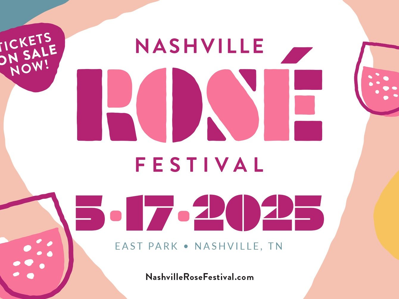 Just a few days until the pinkest party in Nashville! 🌸 🎟️ Grab your ticket NOW for our Nashville Ros&eacute; Festival presented by Zander Insurance and benefitting the Tennessee Breast Cancer Coalition. Sip samples of a variety of ros&eacute; wine