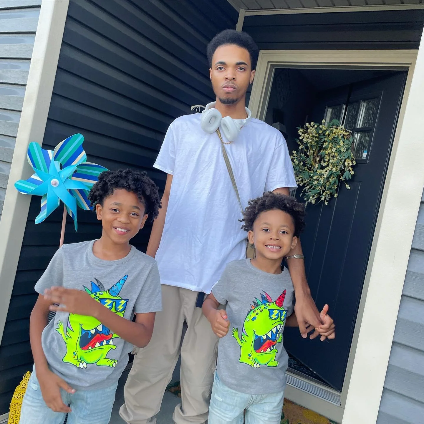 Big bro knows the schools are not ready for the #ZacandZeedo Show!!! Lol