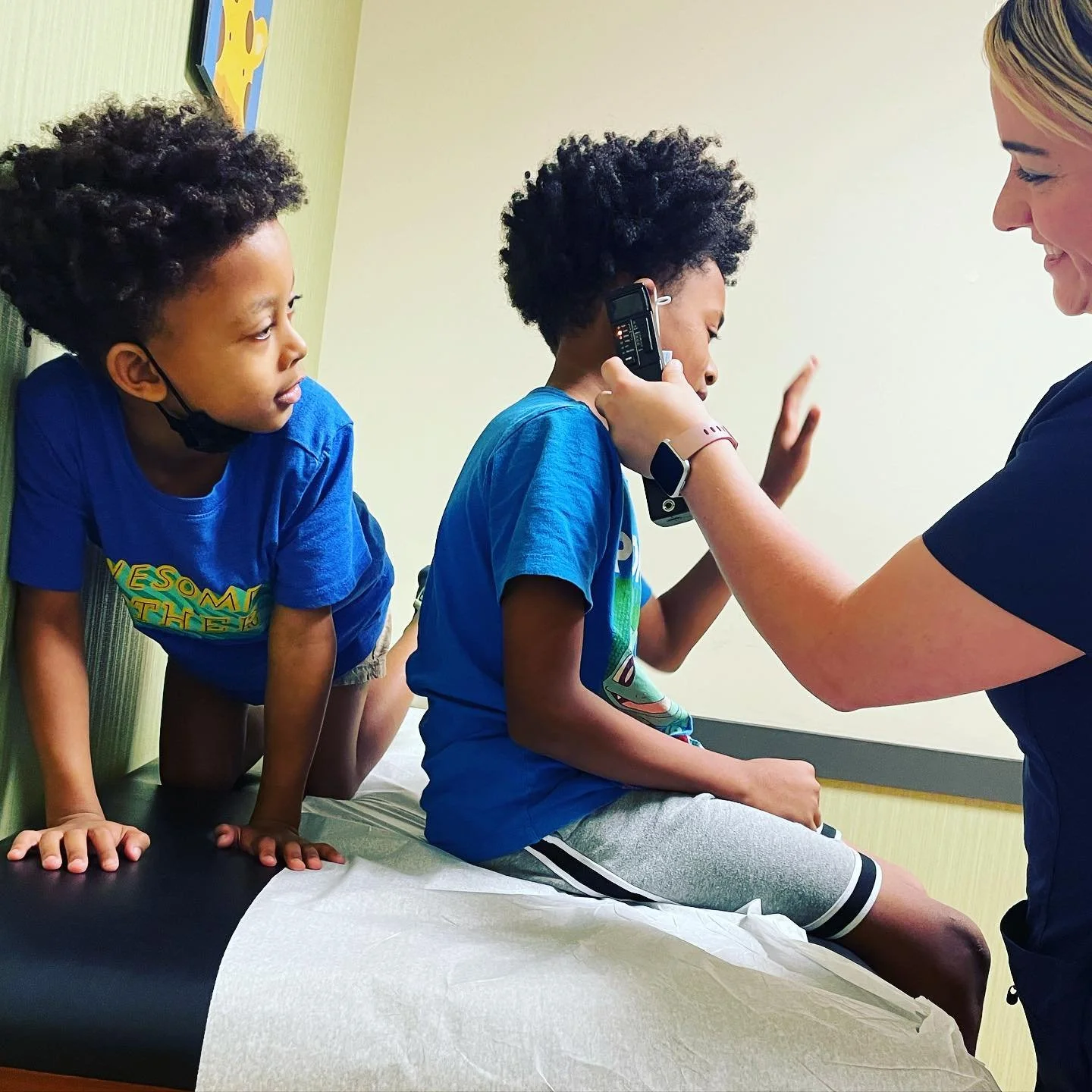 All caught up on #immunizations  and #schoolready