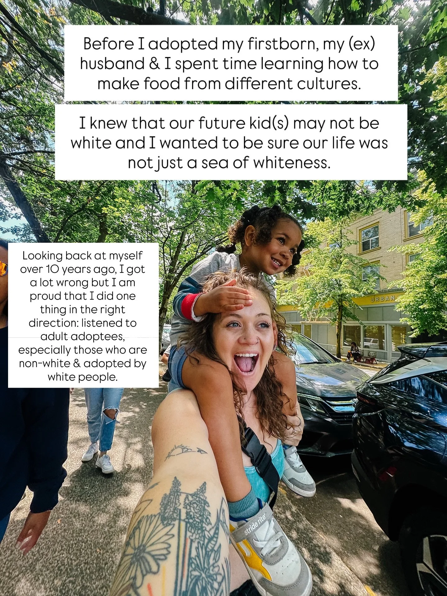 Beyond grateful for spaces where Blackness is celebrated instead of explained.

What a gift it is to be in spaces where Blackness is celebrated, culture is honored and community is thriving.

As a white mom raising Black/biracial children, I don&rsqu