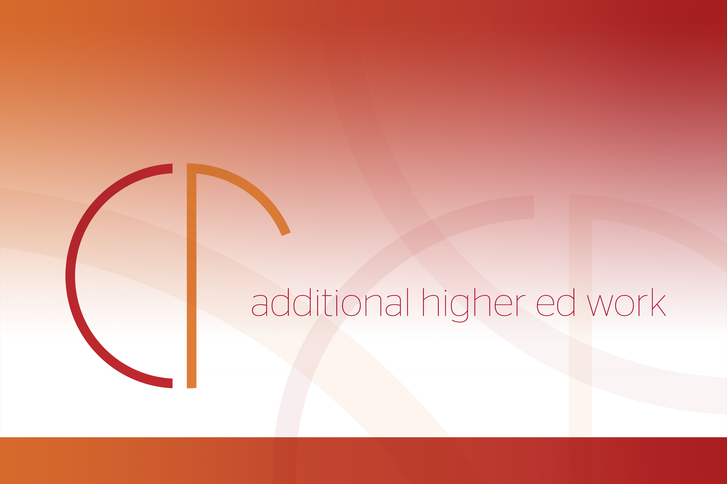 Additional Higher Ed