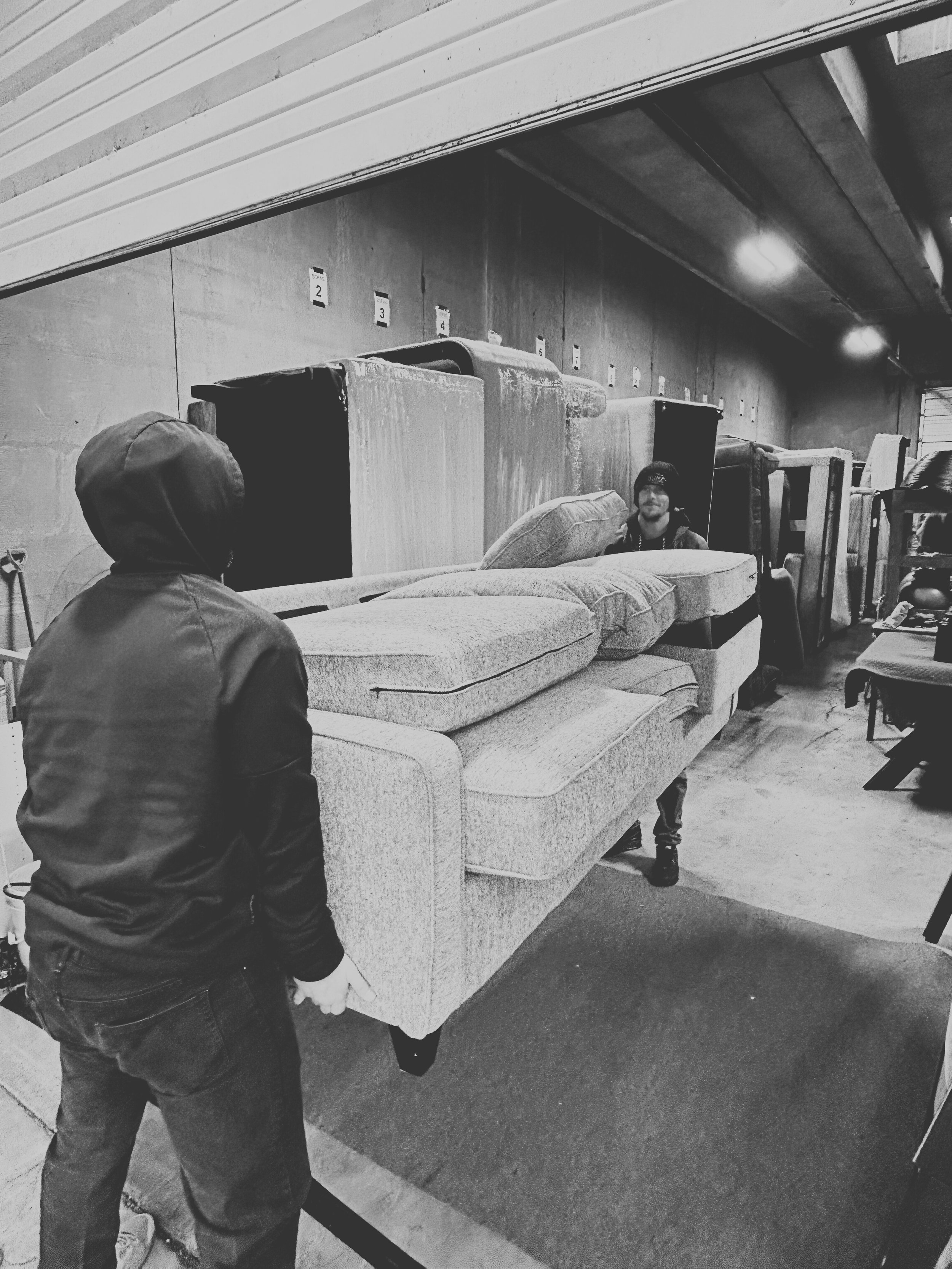 Moving Furniture in Spokane at HSW