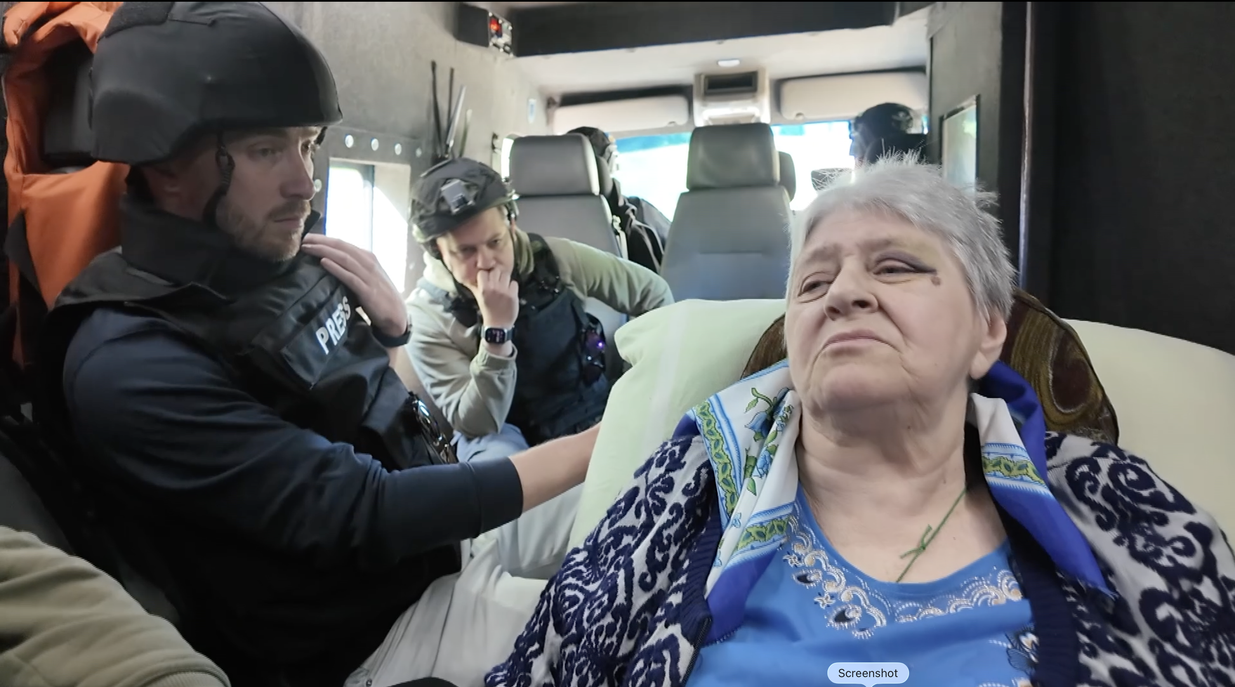 Evacuating Civilians Under Fire in Sumy