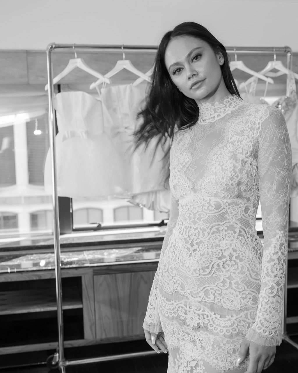 a little slice of NYBFW with @jaclynwhytebridal 🤍