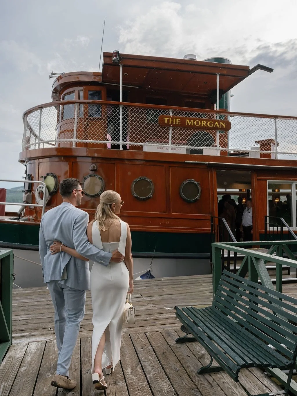 a boat ride around lake george to kick off wedding weekend at @thesagamoreresort 
.
.
.
.
Venue: @thesagamoreresort 
Wedding planning &amp; design: @therefinedhost 
Photography: @meccay_photography 
Content Creation: @haleytynomedia 
Makeup: @paulmar