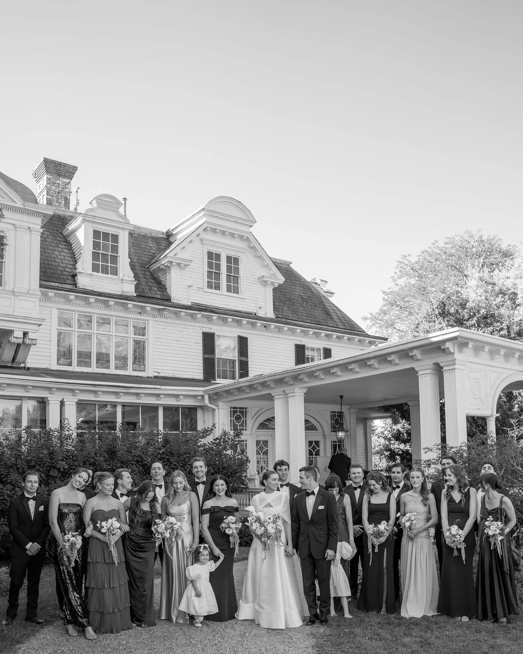 Carolyn and Tommy on a perfect day in September 
.
.
.
.
.
Venue @thewadsworthhomestead 
Photo @meccay_photography 
Design &amp; rentals @gather_planning 
Florals @forage_flower_co 
Dress @sarahseven 
Makeup @_juliaglam_ 
Hair @hair.by.kathy