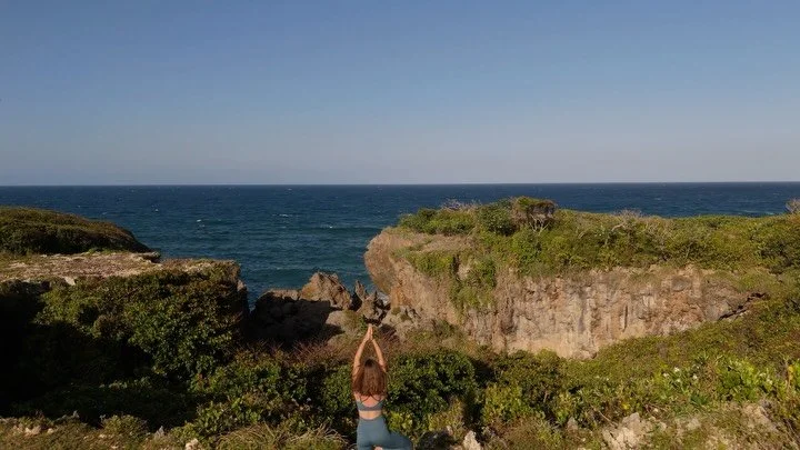 🌿✨ This is the actual view you&rsquo;ll wake up to for your morning yoga at Las Cuevas. Breathe in the ocean air, move with the sunrise, and feel grounded in nature.

➡️ Swipe to see how we&rsquo;re bringing this vision to life with our dedicated yo