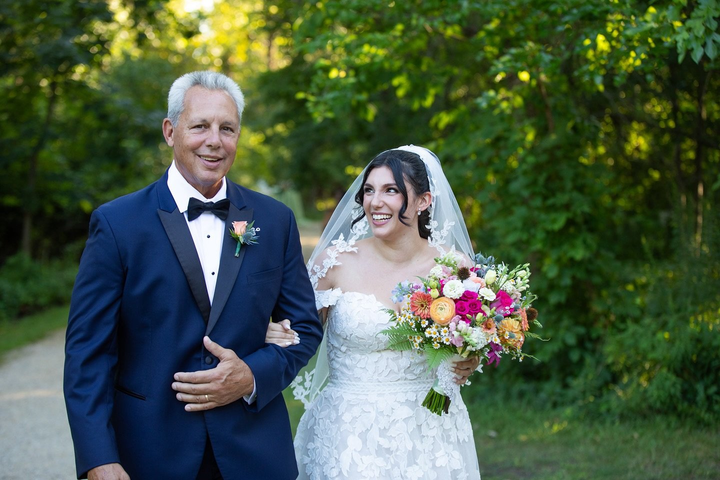 This right here? This is what it&rsquo;s all about. That look. That unspoken bond. That absolute trust and love shining through a daughter&rsquo;s eyes as she takes one of the most significant walks of her life with her amazing dad right by her side.