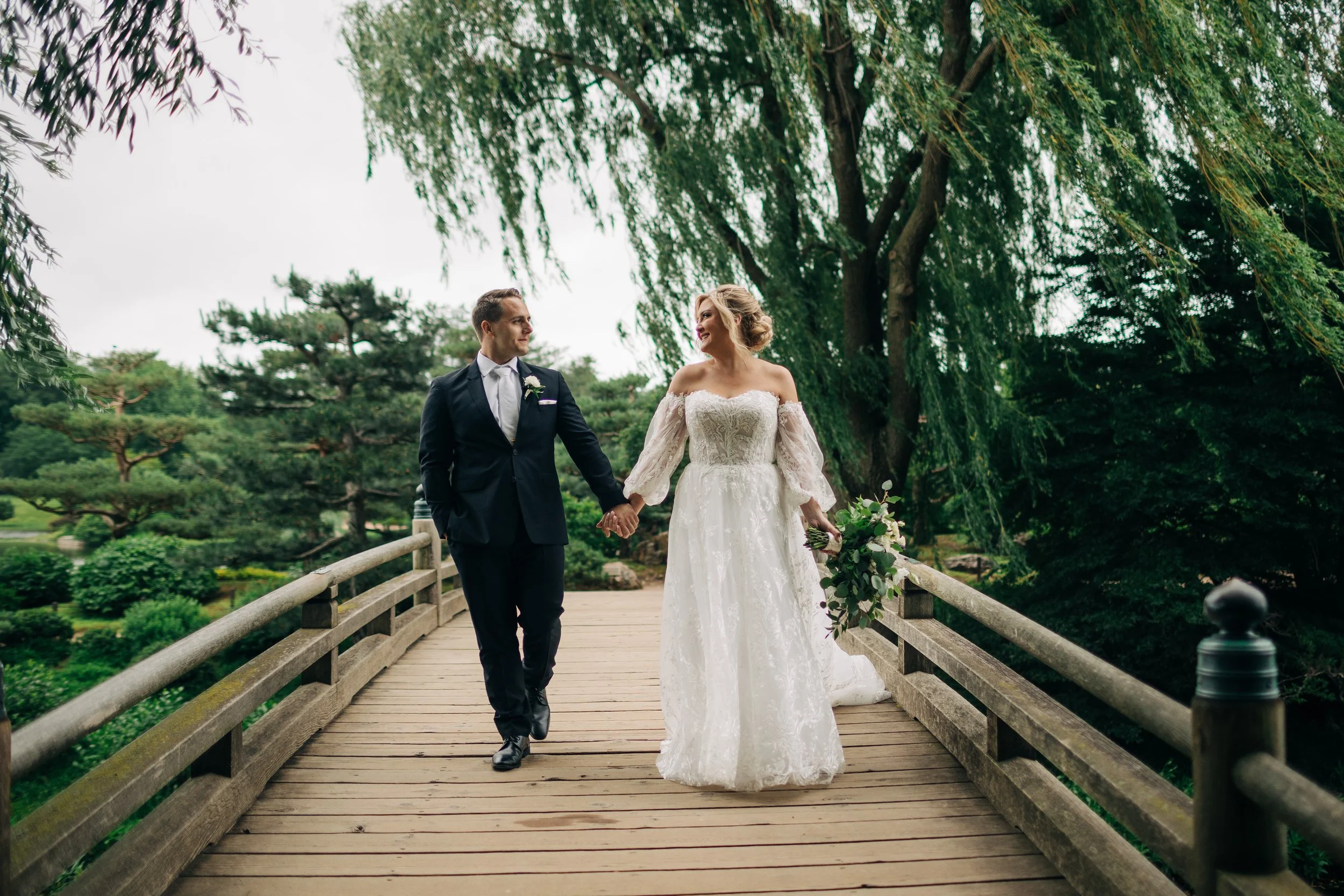 Taylor &amp; Dan’s Chicago Botanic Garden Wedding in Glencoe, Il