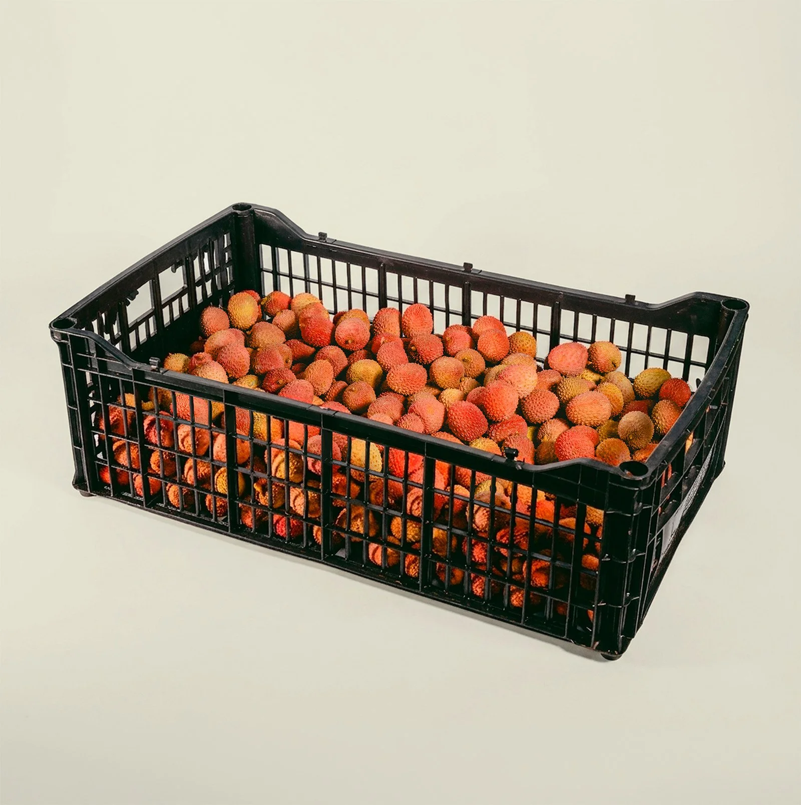Bulk case of lychee, wholesale tropical fruit supplier for retailers, Ecoripe Tropicals fresh produce