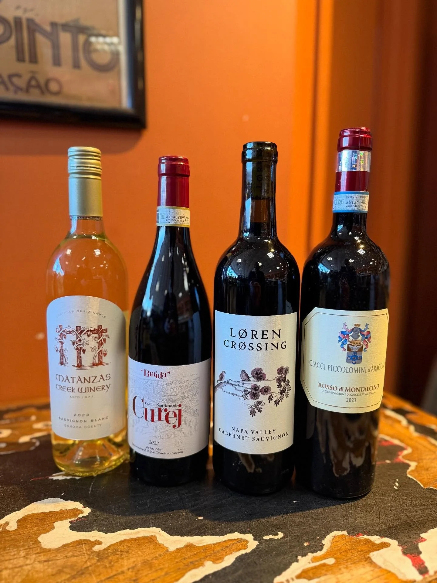 TOMORROW! Here&rsquo;s what we&rsquo;re tasting for our 20th annual holiday wine tasting! We&rsquo;ll have folks from a number of our distributors pouring wine from all across the globe from 2-5. As per usual, there will be a full charcuterie spread 