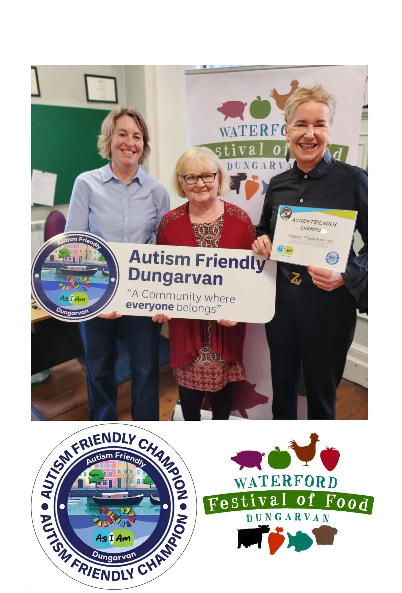 🍴 Dungarvan’s First Autism Friendly Champions – Waterford Festival of Food! 🎉