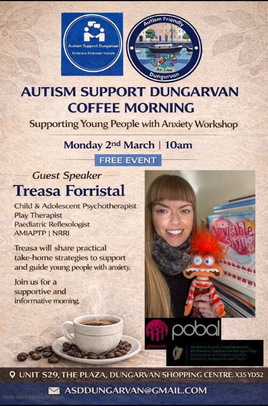 Coffee Morning Workshop – Supporting Young People with Anxiety