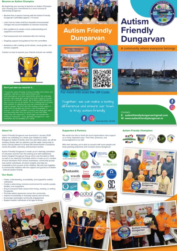 Introducing Our New Autism Friendly Dungarvan Pamphlet