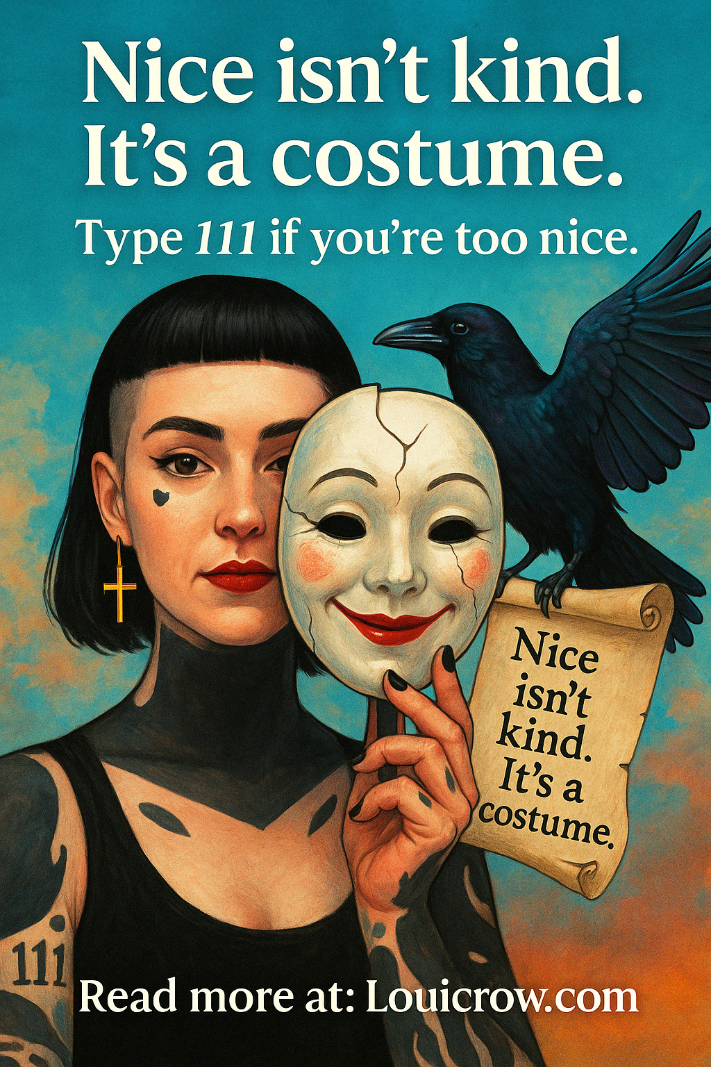 “Nice” Is a Costume and It’s Making Everyone Sick.