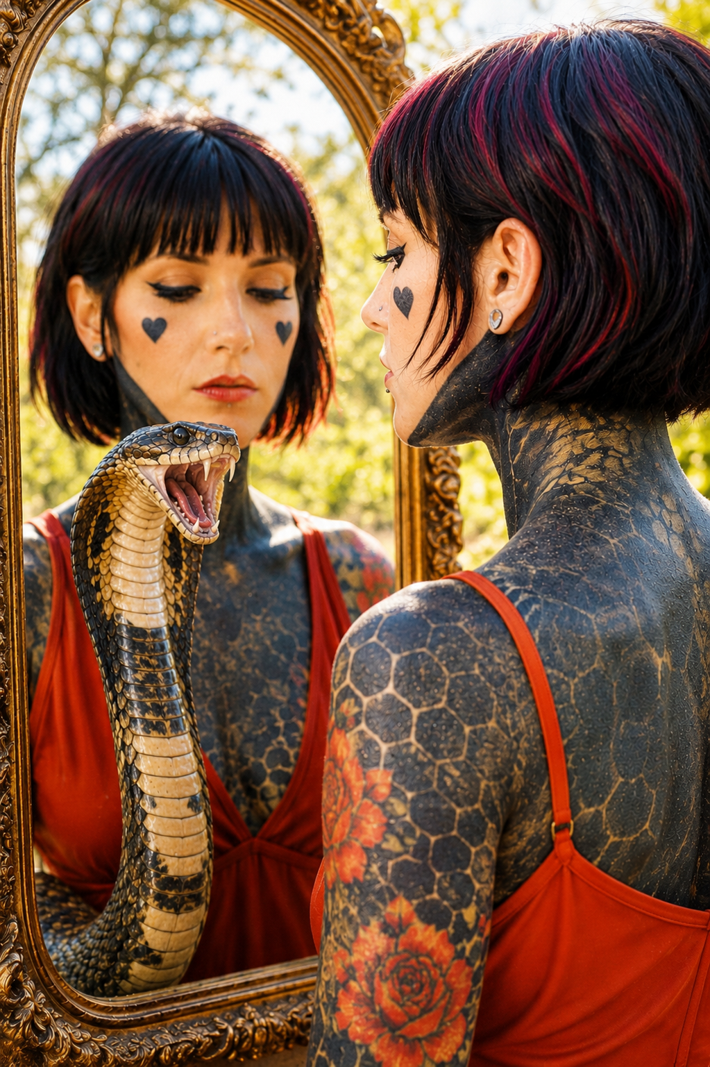 2. The Mirror Hissed First