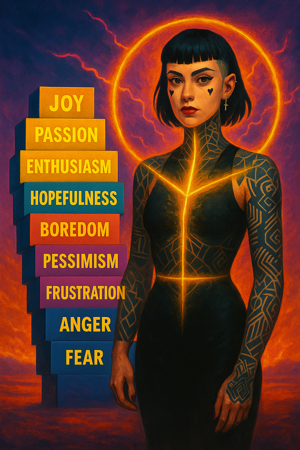 CRANKY GREMLIN: Moving Up The Emotional Scale — Lyrics