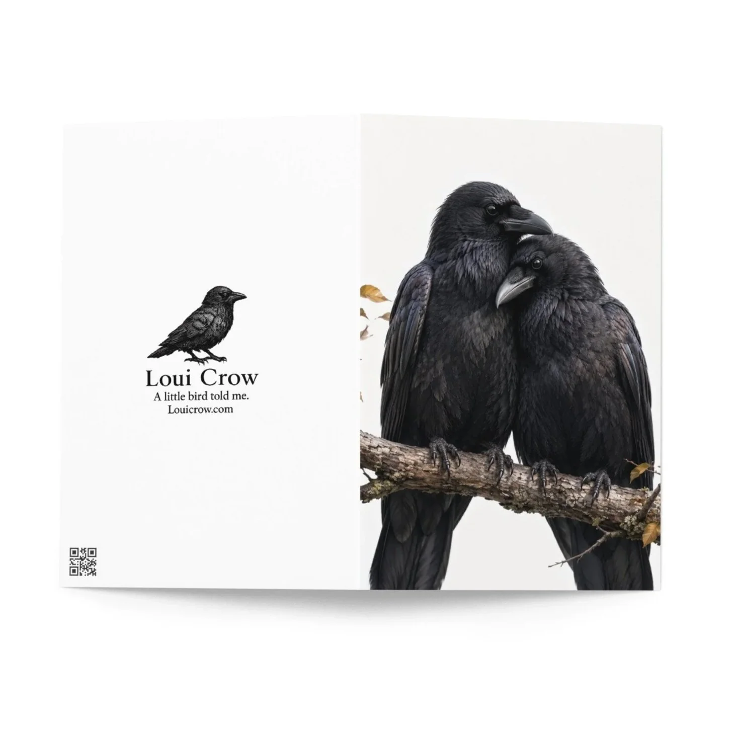 I Still Choose You | Lover Crow | Encouragement Card | Little Bird | Love Card | Crow Family | 4x6 Greeting Card