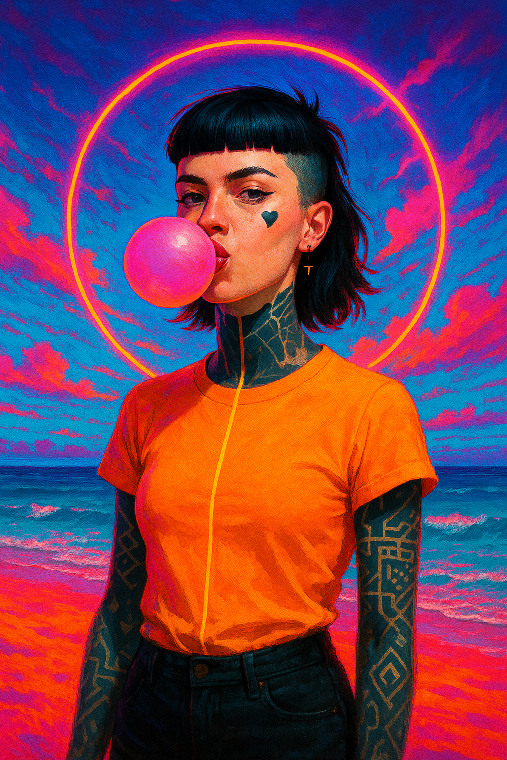 CHEWED UP BUBBLE GUM – Lyrics