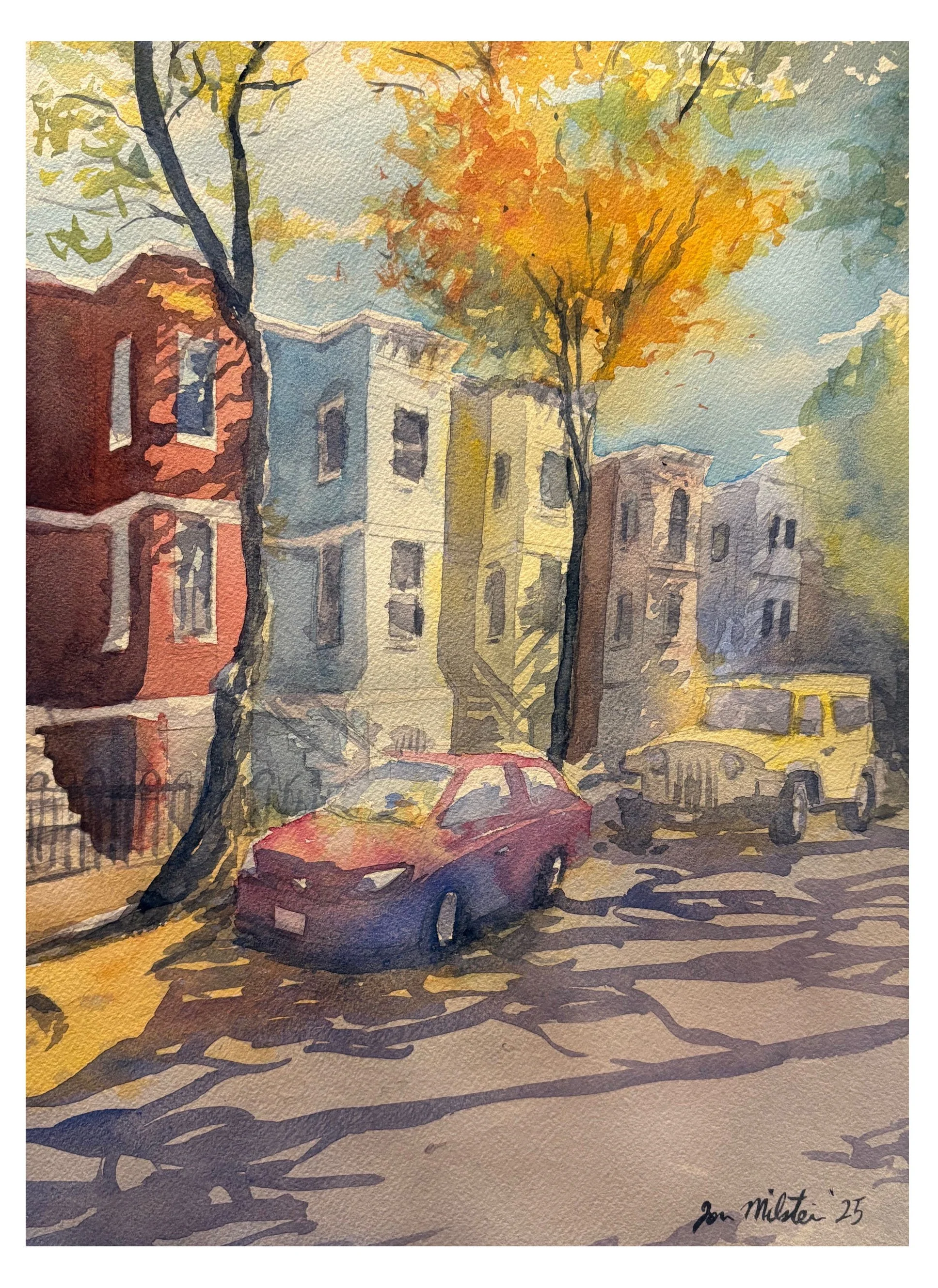 Capitol Hill rowhouses