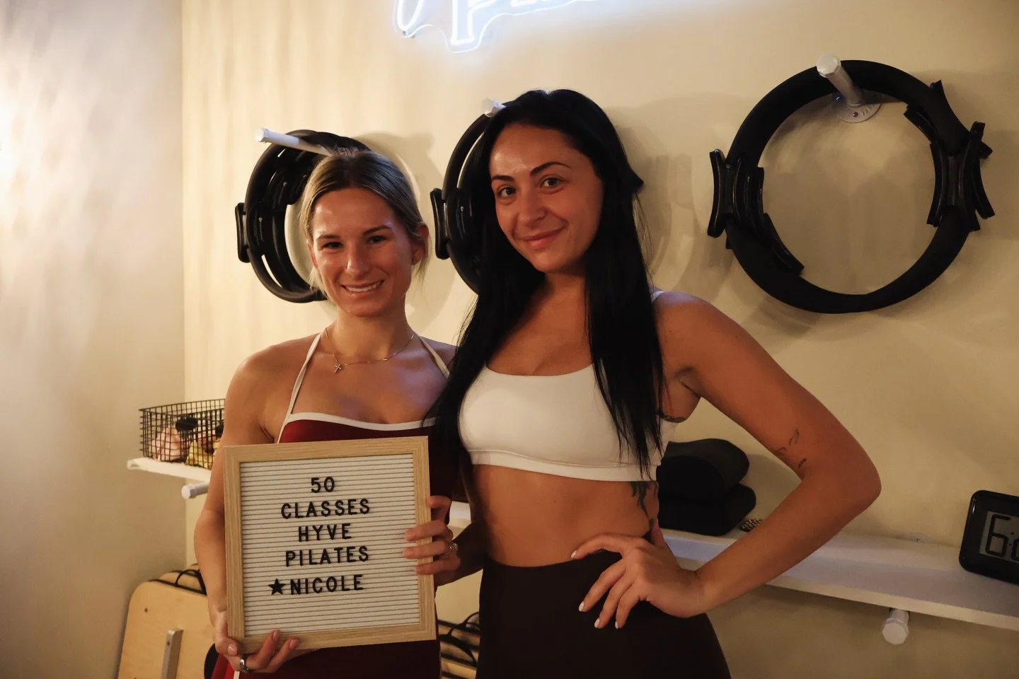 Aye Look who hit 50 classes (hint: not Alyssa) Congrats to Nicole for being consistent and checking bad ass off your list keep it up see you at 100!
