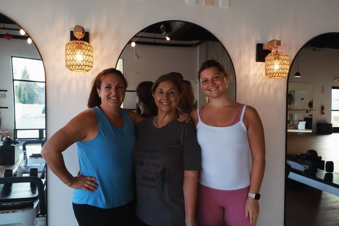 3 Generations of Pilates.. Imagine being able to share fitness and feeling good with those closest to you. All of us at Hyve thank you for including us in your journey, no matter where you are at in it..