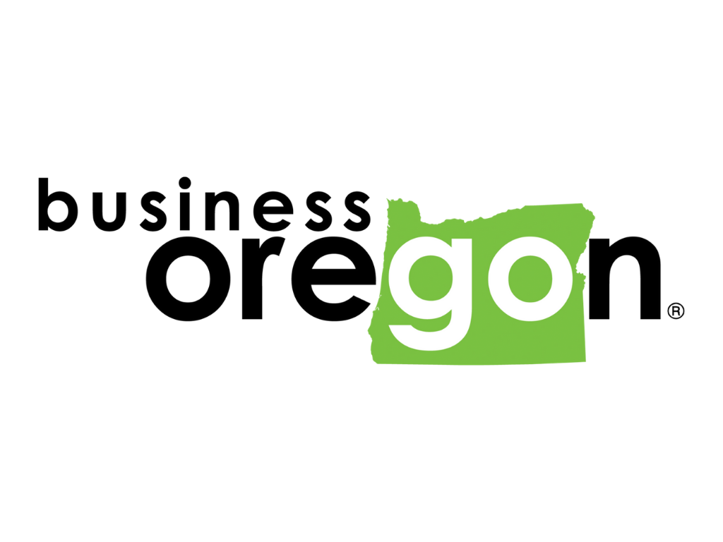 Green silhouette of the state of Oregon with the word “go” in white lettering, representing Oregon-based business or services.