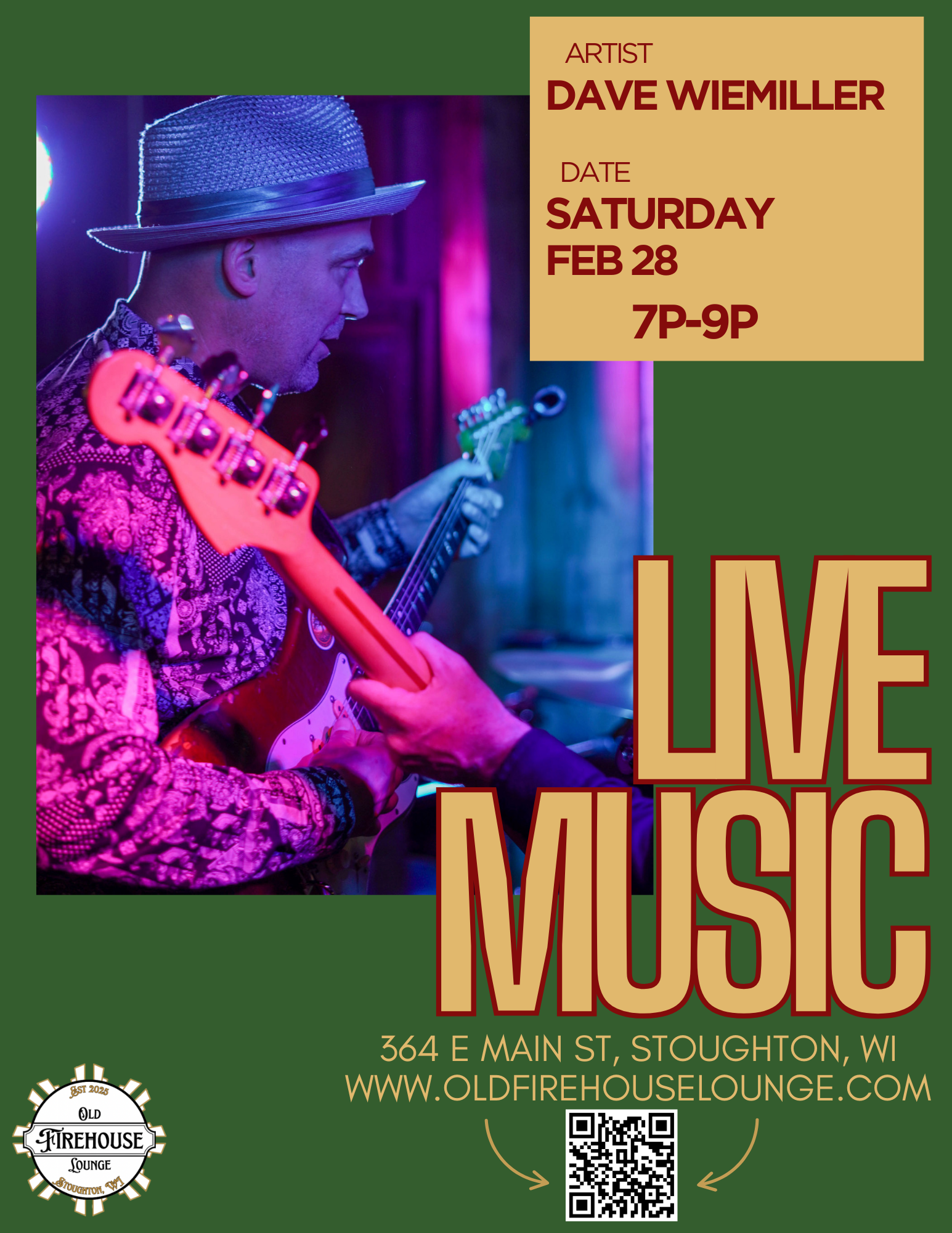 Tree @ Old Firehouse Lounge - David Wiemiller