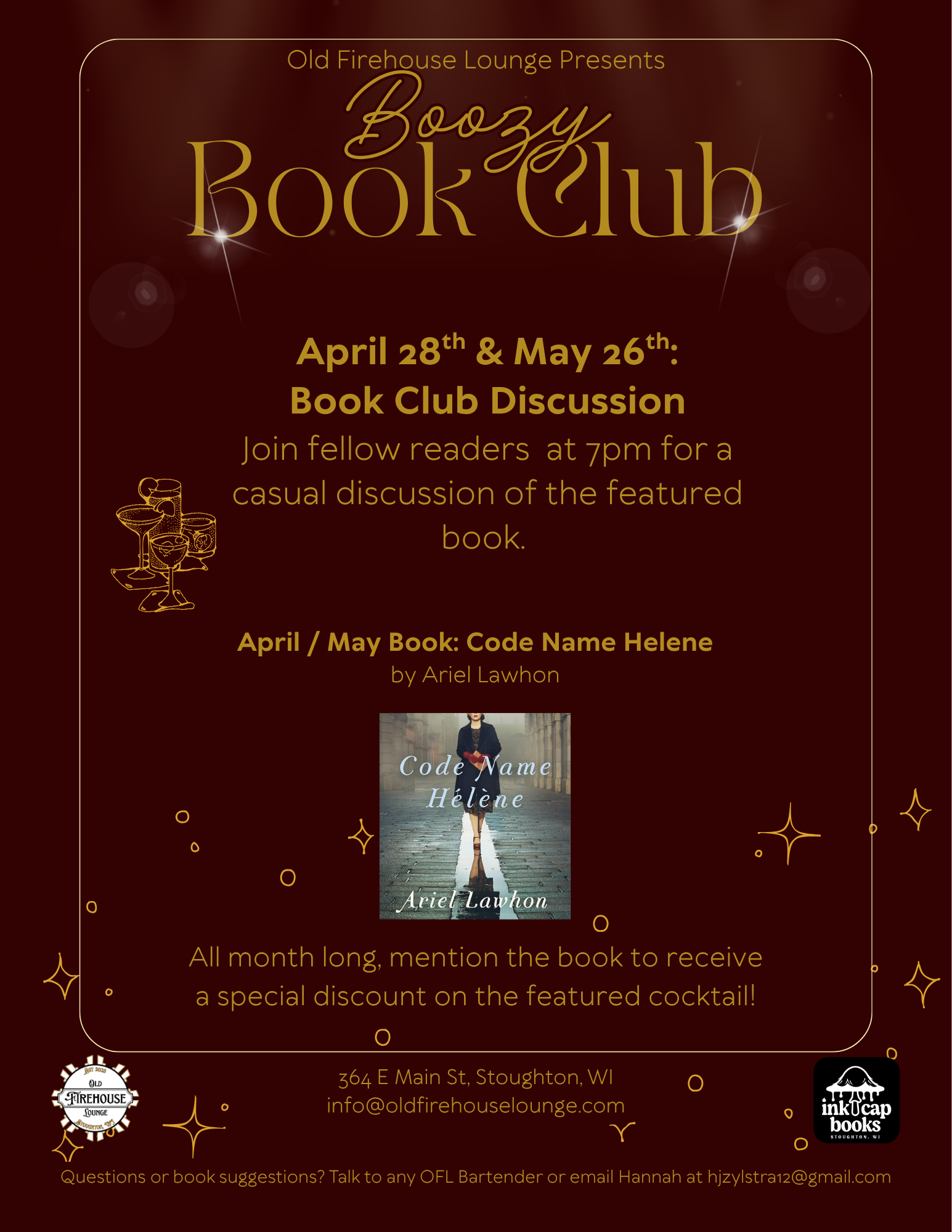 Boozy Book Club - Discussion