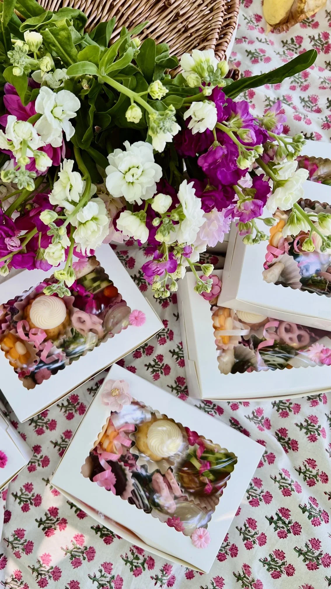 Laurie’s customers, Evan and Kade, running down a mountain after getting married. 
