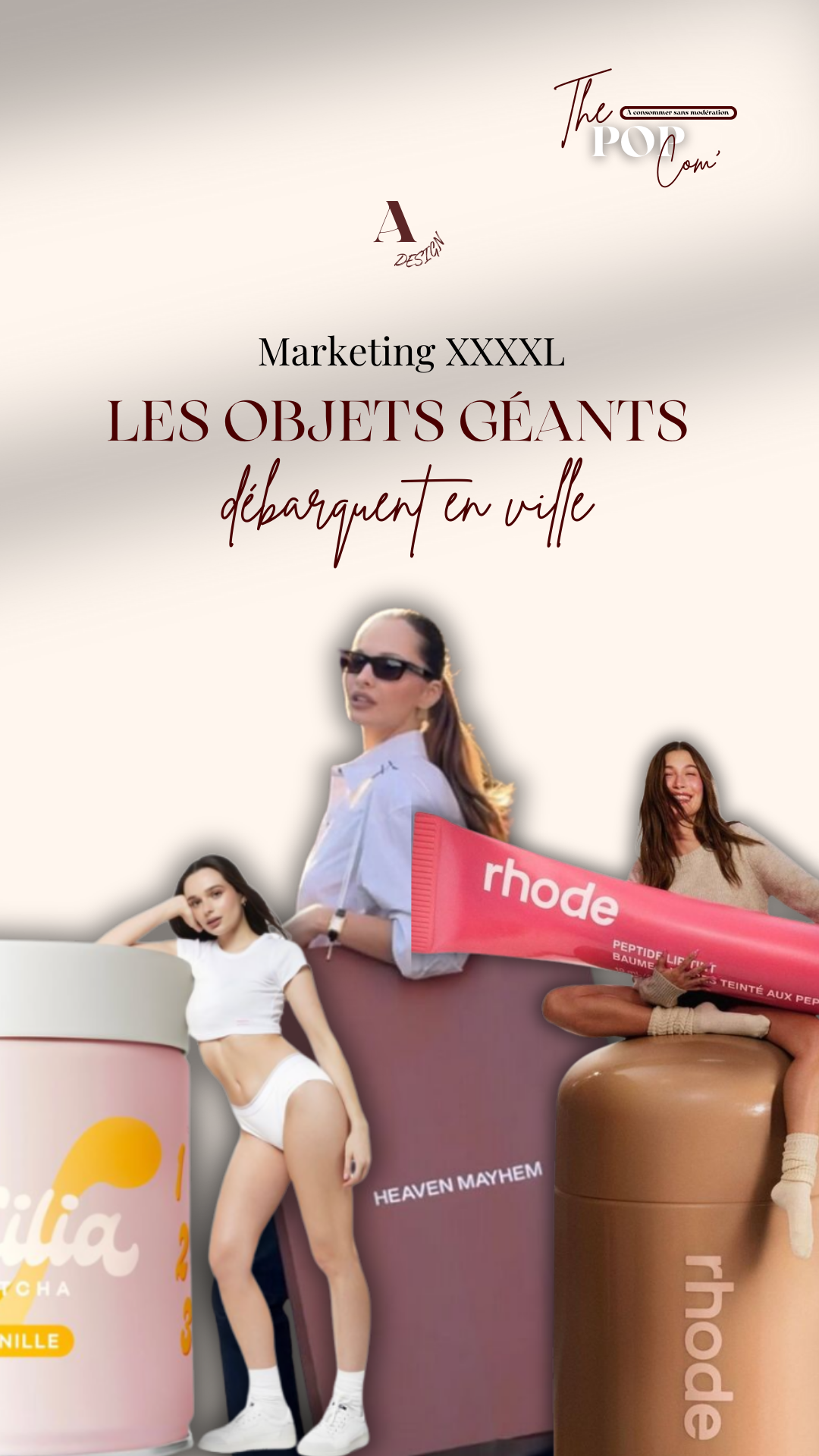Marketing XXXXL : Les objets géants débarquent en ville