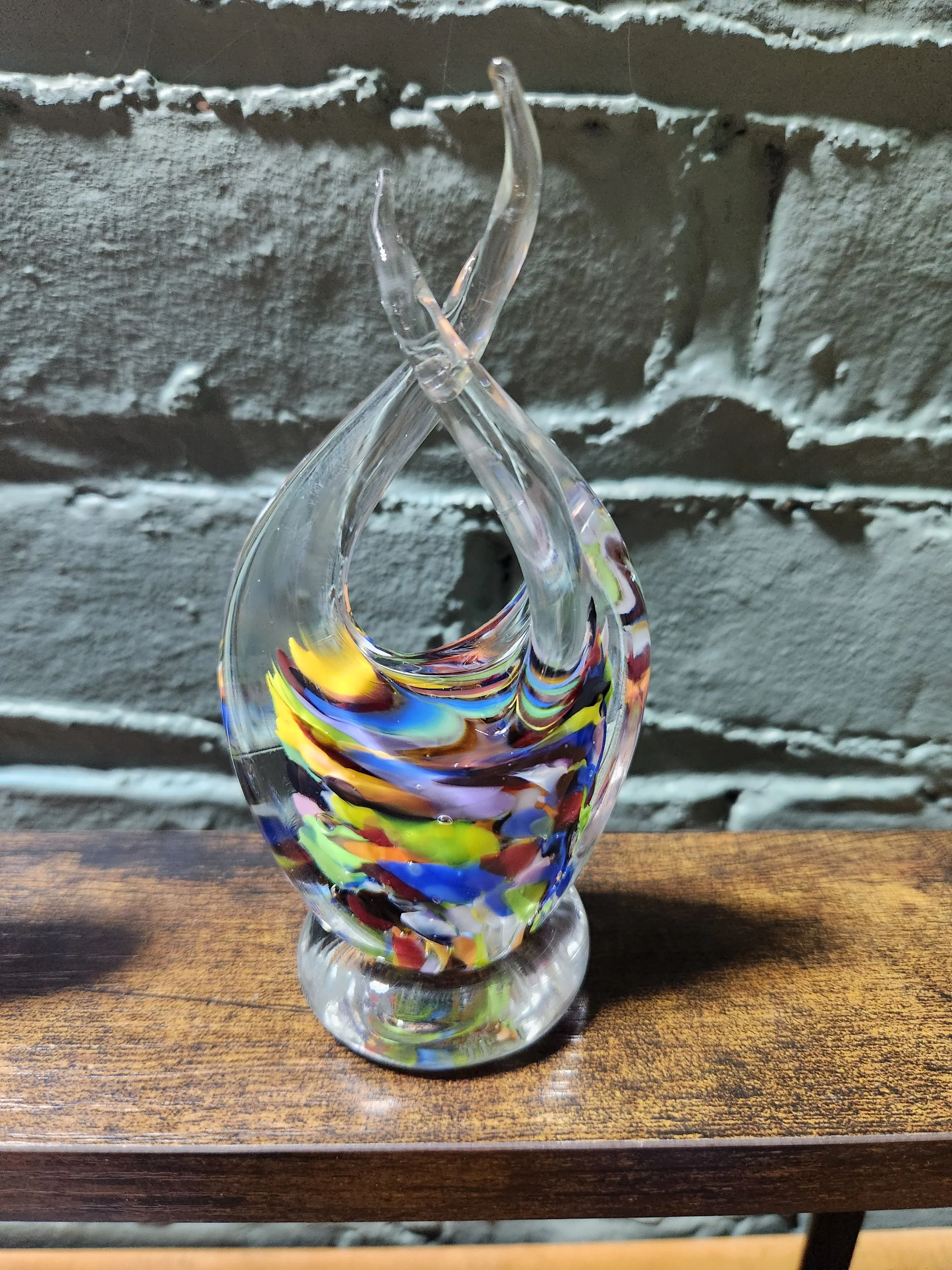 Memorial Glass - Dancing Flame