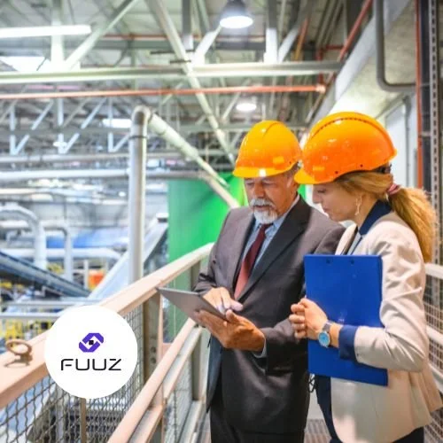 FUUZ logo in blue text on a white background.