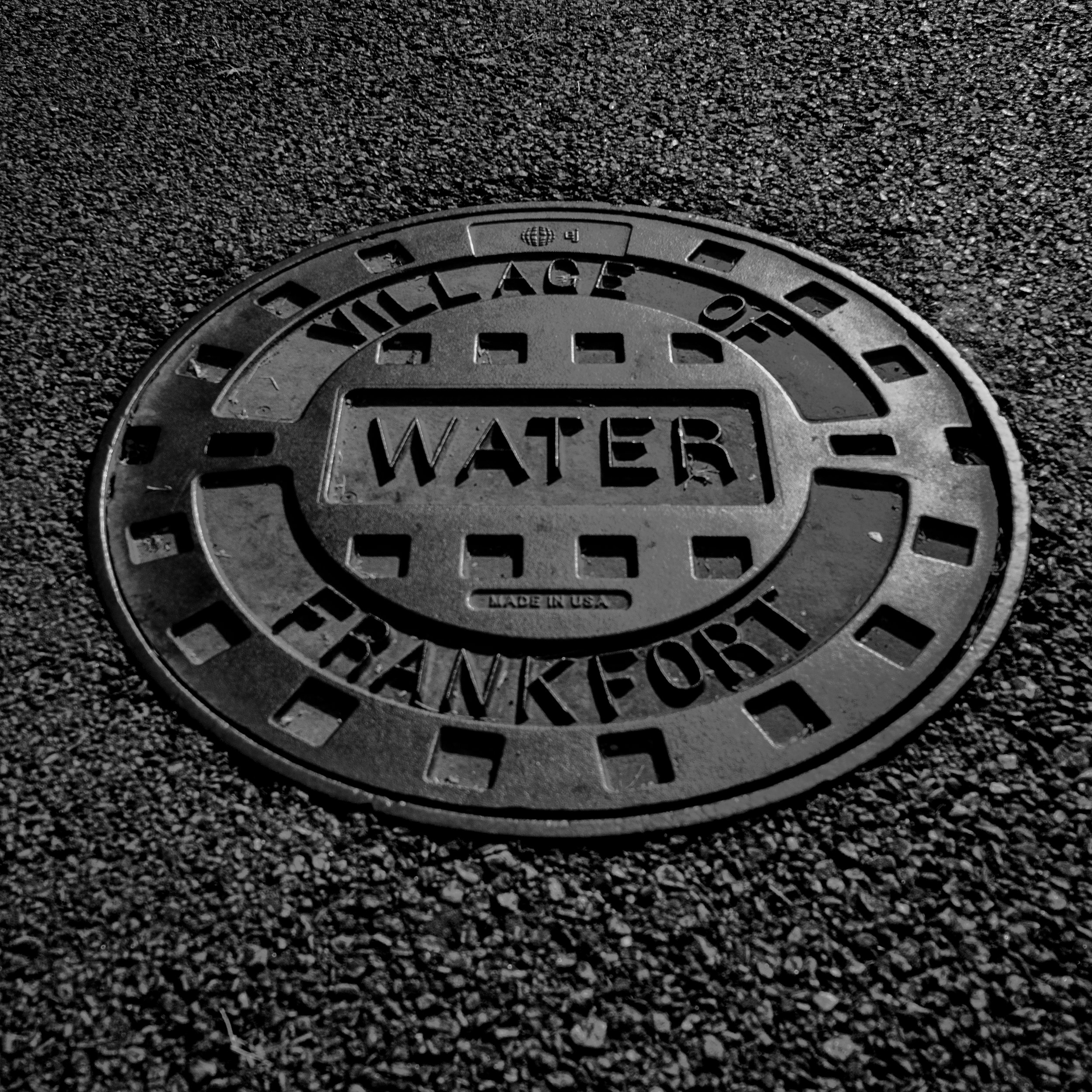 Frankfort Manhole Cover