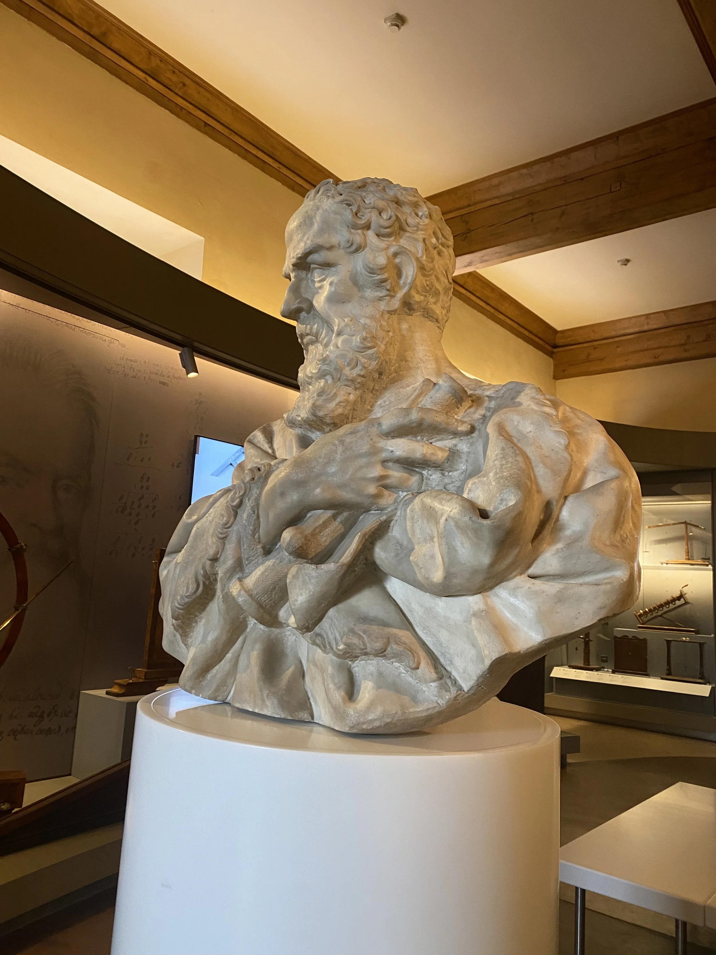 Galileo Galilei bust